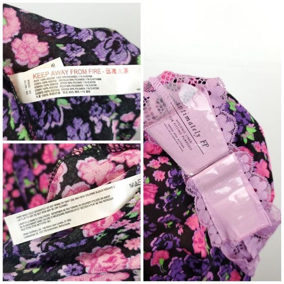 Free People Intimately Bare It All Floral Bodysuit - Picture 11 of 12